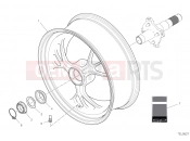 DUCATI 2022 Hypermotard 950 SP REAR WHEEL