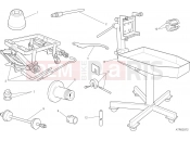 DUCATI 2022 Hypermotard 950 WORKSHOP SERVICE TOOLS (FRAME)