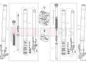 DUCATI 2022 Multistrada V4 FRONT FORK