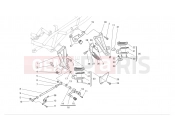DUCATI 2005 Sporttouring ST4 S L.H. FOOT RESTS