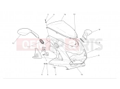 DUCATI 2005 Sporttouring ST4 S HEADLIGHT FAIRING