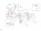 DUCATI 2003 Superbike 999 R FRONT BRAKE SYSTEM » BRAKING SYSTEM