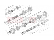 DUCATI 2009 Monster 1100 Gearbox