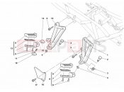 DUCATI 2003 Sporttouring ST4 FOOTRESTS, RIGHT » UNCLASSIFIED