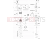 HUSQVARNA 2022 Offroad FC 450 (F2401V1) [EU] SHOCK ABSORBER DISASSEMBLED|Frame|04