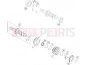 HUSQVARNA 2022 Offroad FC 450 (F2401V1) [EU] TRANSMISSION I - MAIN SHAFT|Engine|33