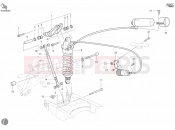DUCATI 2003 Sporttouring ST4 S ABS REAR SHOCK ABSORBER » SWING ARM