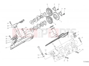 DUCATI 2022 Panigale V4 S REAR HEAD - TIMING SYSTEM