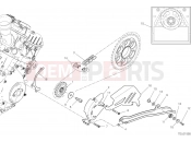 DUCATI 2022 Panigale V4 S FRONT SPROCKET - CHAIN [XST:AUS]