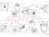 DUCATI 2022 Panigale V4 S POSITIONING PLATES [XST:JAP]