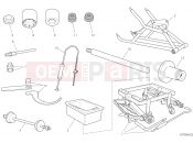 DUCATI 2022 Panigale V2 Bayliss WORKSHOP SERVICE TOOLS (FRAME)