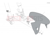 DUCATI 2022 Panigale V2 Bayliss FRONT MUDGUARD