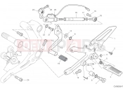 DUCATI 2022 Panigale V2 Bayliss FOOTRESTS, LEFT