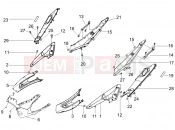 gilera 2007 Runner 125 Race VX 4T Side cover - Spoiler