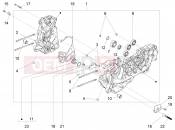 CRANKCASE - Piaggio Liberty 150 E5 2022