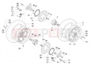 PIAGGIO MP3 530 HPE RST Exclusive Front wheel
