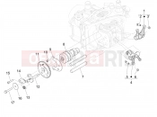 PIAGGIO MP3 530 HPE RST Exclusive Rocking levers support unit