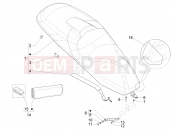 PIAGGIO MP3 530 HPE RST Exclusive Saddle/seats