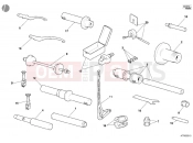 DUCATI 2002 Superbike 748 E WORKSHOP SERVICE TOOLS, FRAME » FRAME