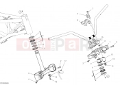 DUCATI 2022 Scrambler Icon Dark STEERING ASSEMBLY [MOD:SCR800DK]