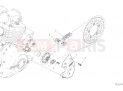DUCATI 2022 Scrambler Nightshift FRONT SPROCKET - CHAIN [MOD:SCR800NS]