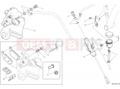 DUCATI 2022 Scrambler Nightshift REAR BRAKE SYSTEM [MOD:SCR800NS]