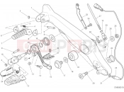 DUCATI 2022 Scrambler 1100 Tribute Pro FOOTRESTS, RIGHT