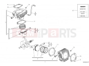 DUCATI 2022 Scrambler 1100 Sport Pro CYLINDERS - PISTONS [XST:ROK]