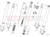 DUCATI 2022 STREETFIGHTER V4 FRONT FORK [MOD:SFV4]