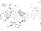 DUCATI 2022 Supersport 950 S PLATE HOLDER [XST:JAP]