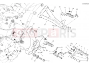 DUCATI 2022 Supersport 950 S FOOTRESTS, LEFT