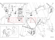 DUCATI 2022 XDiavel Dark FRONT BRAKE SYSTEM
