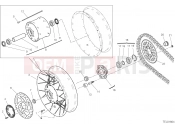 DUCATI 2023 DesertX REAR WHEEL