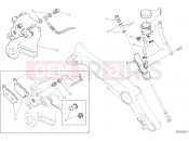 DUCATI 2022 Scrambler 1100 Dark Pro REAR BRAKE SYSTEM