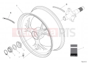 DUCATI 2023 Hypermotard 950 SP REAR WHEEL