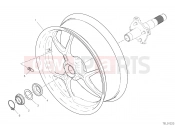 DUCATI 2023 Hypermotard 950 REAR WHEEL