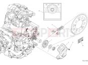 DUCATI 2023 Monster Plus FRONT SPROCKET - CHAIN