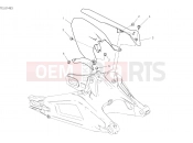 DUCATI 2023 Monster REAR MUDGUARD
