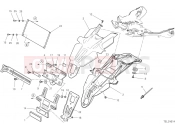 DUCATI 2023 Multistrada V4 Pikes Peak PLATE HOLDER [XST:BLG]