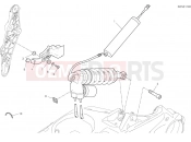 DUCATI 2023 Multistrada V4 Pikes Peak REAR SHOCK ABSORBER