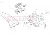 DUCATI 2023 Multistrada V4 Pikes Peak FOOTRESTS, RIGHT
