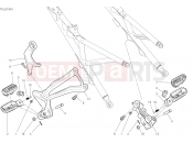 DUCATI 2023 Multistrada V4 REAR FOOTREST