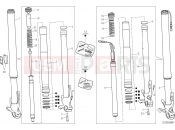DUCATI 2023 Multistrada V2 S Travel FRONT FORK