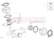DUCATI 2023 Multistrada V2 S CYLINDERS - PISTONS