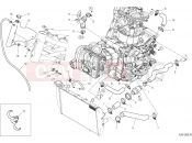 DUCATI 2023 Multistrada V2 COOLING CIRCUIT