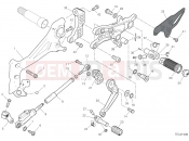 DUCATI 2023 Panigale V4 SP2 FOOTRESTS, LEFT