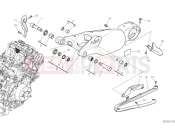 DUCATI 2023 Panigale V4 REAR SWINGING ARM