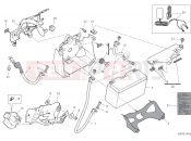 DUCATI 2023 Panigale V2 Bayliss BATTERY HOLDER [XST:JPN]