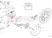 DUCATI 2023 Panigale V2 Bayliss FRONT SPROCKET - CHAIN