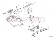 DUCATI 2023 Panigale V2 Bayliss STEERING ASSEMBLY